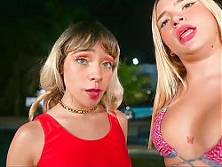 Beautiful Latinas Dance in Bathing Suits and Fuck Each Other with Dildos Ggmansion